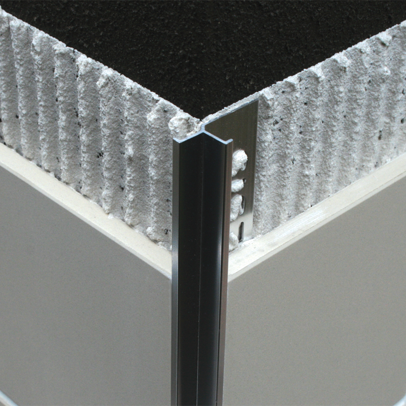 Polished Chrome Internal Square Edge Tile Trim EIK by Genesis Buy
